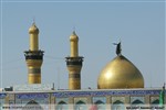 نمایی از حرم و گلدسته های حرم امام حسین ع نمایی از حرم و گلدسته های حرم امام حسین ع